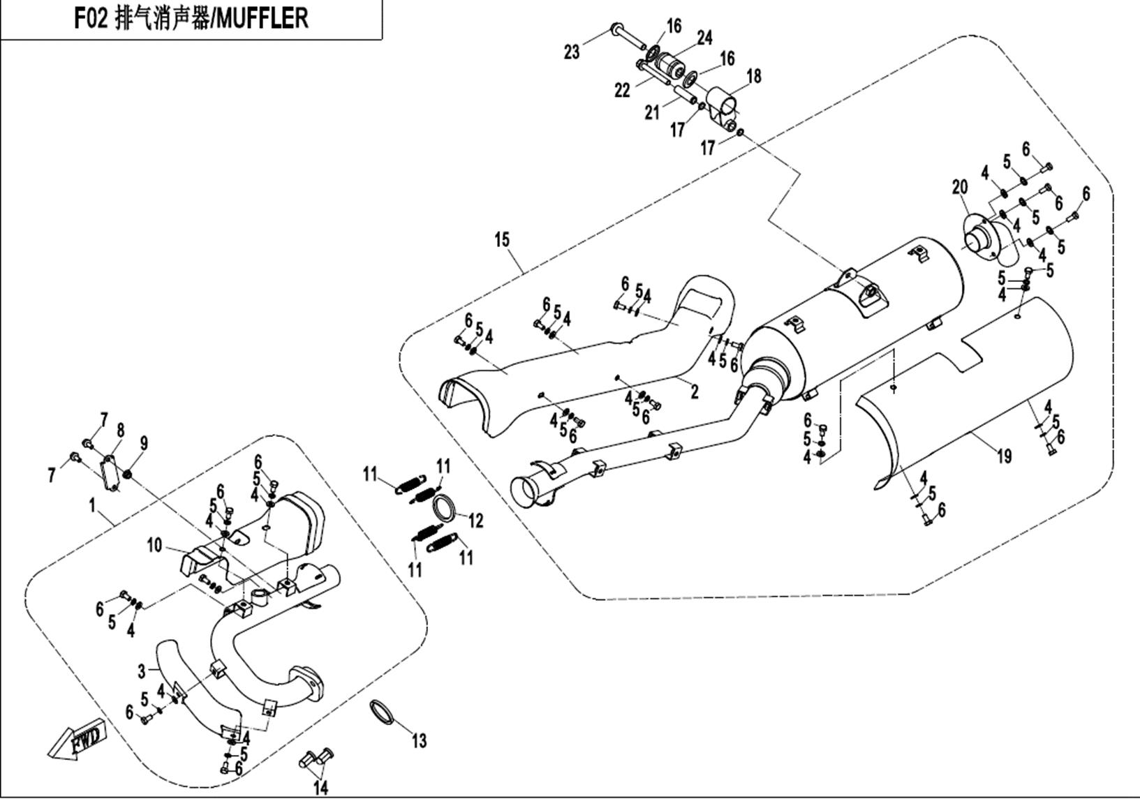 F02 - MUFFLER