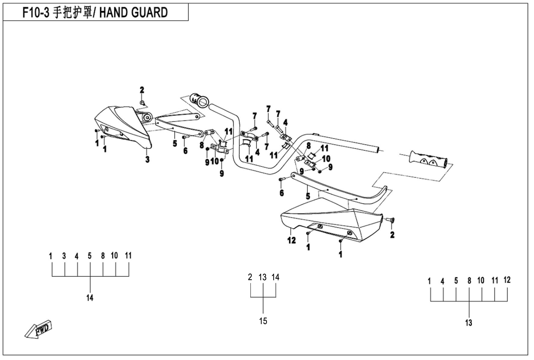 F10-3-V1 - HAND GUARD