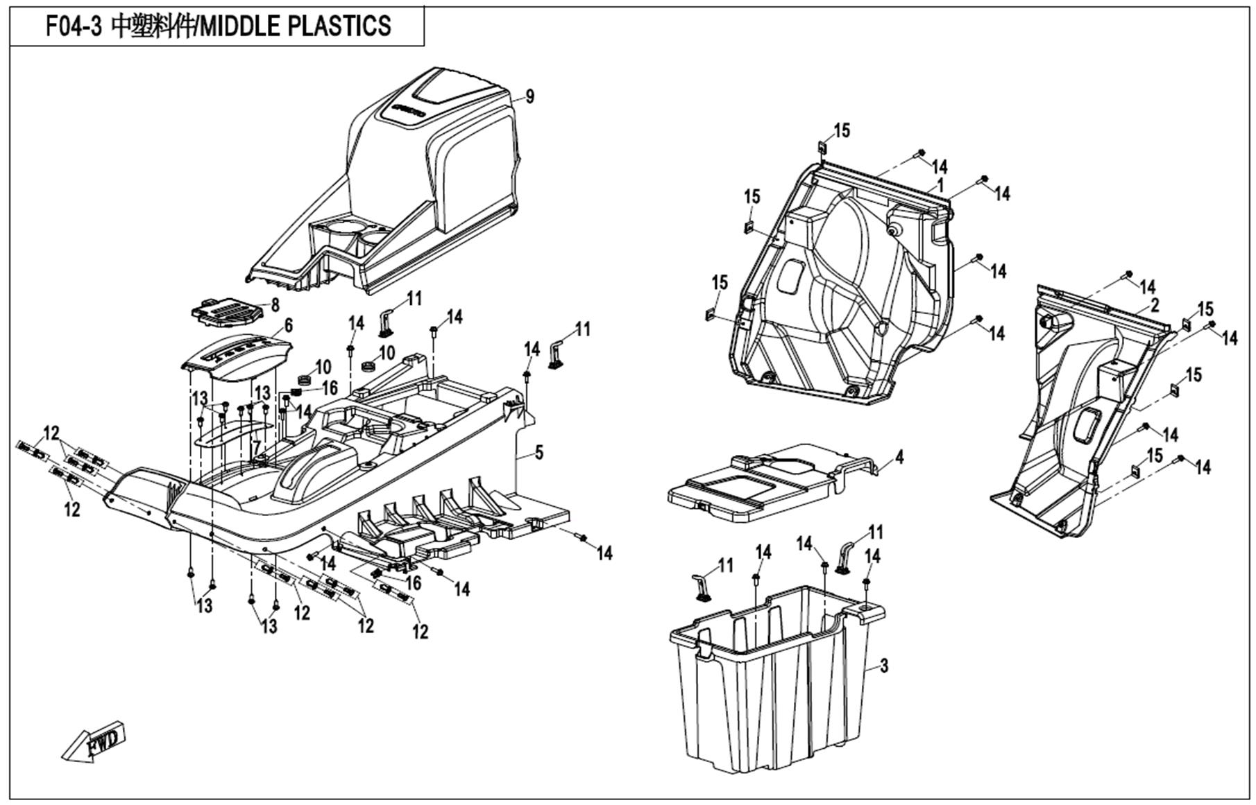 F04-3 - MIDDLE PLASTICS