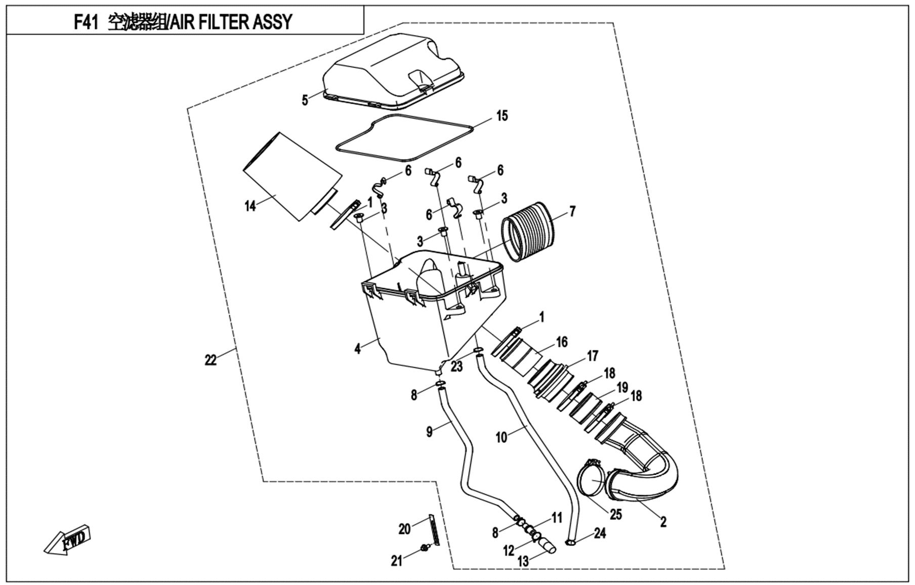 F41-V2 - AIR FILTER