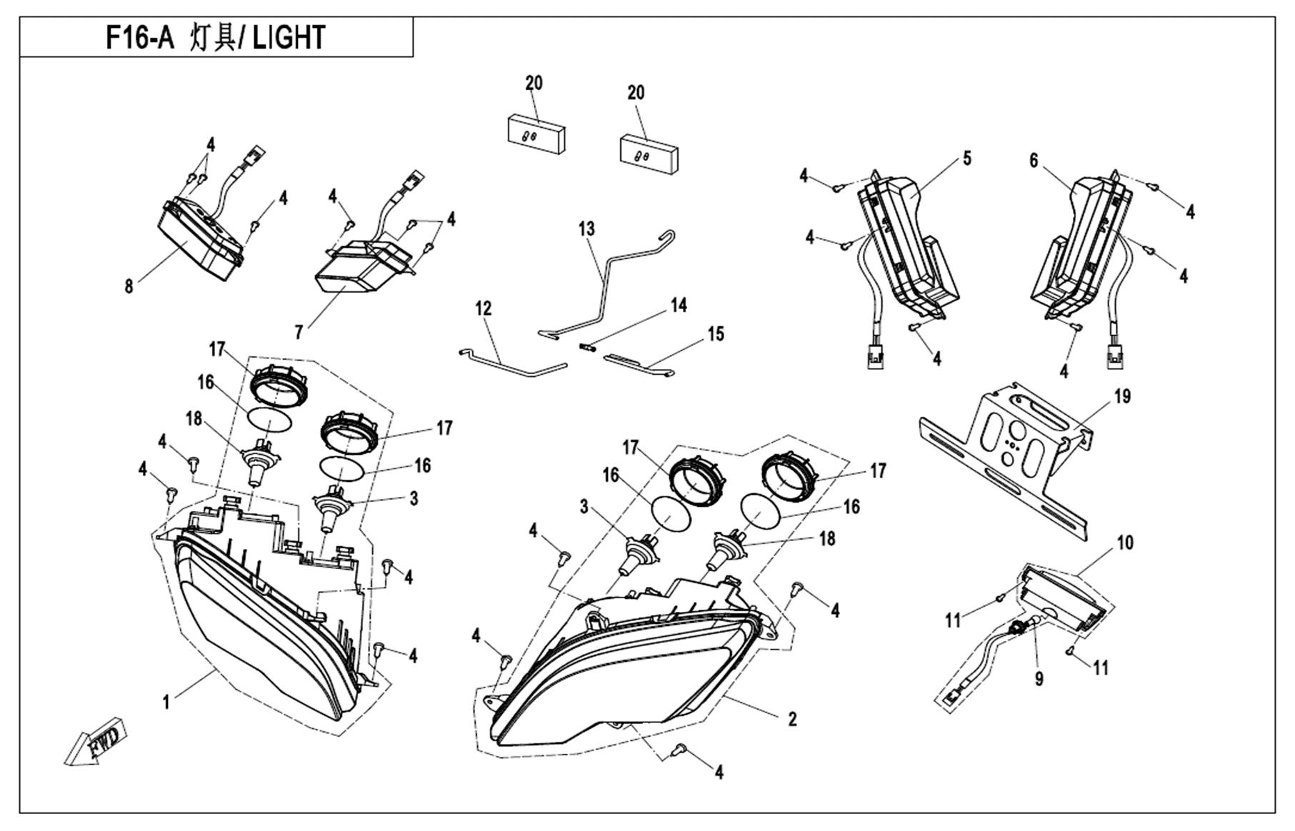 F16-A - LIGHT