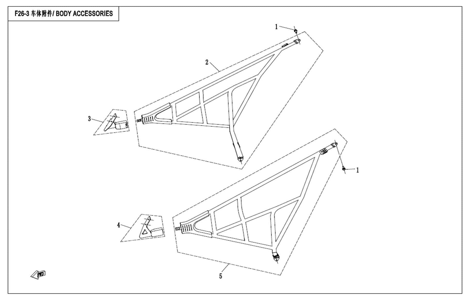 F26-3 - BODY ACCESSORIES