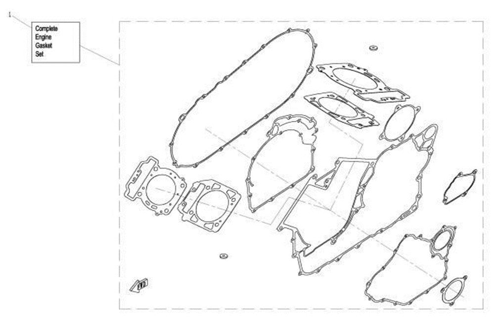 E29 - ENGINE GASKET SET