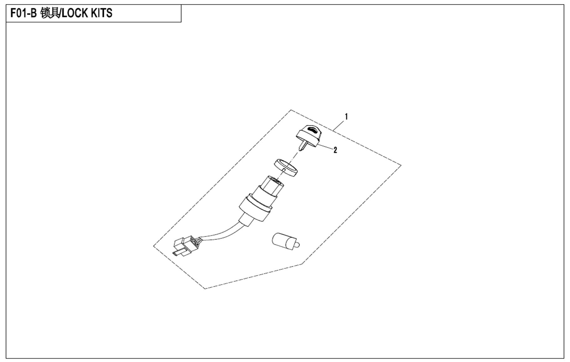 F01-B - LOCK KIT(SUMITOMO)