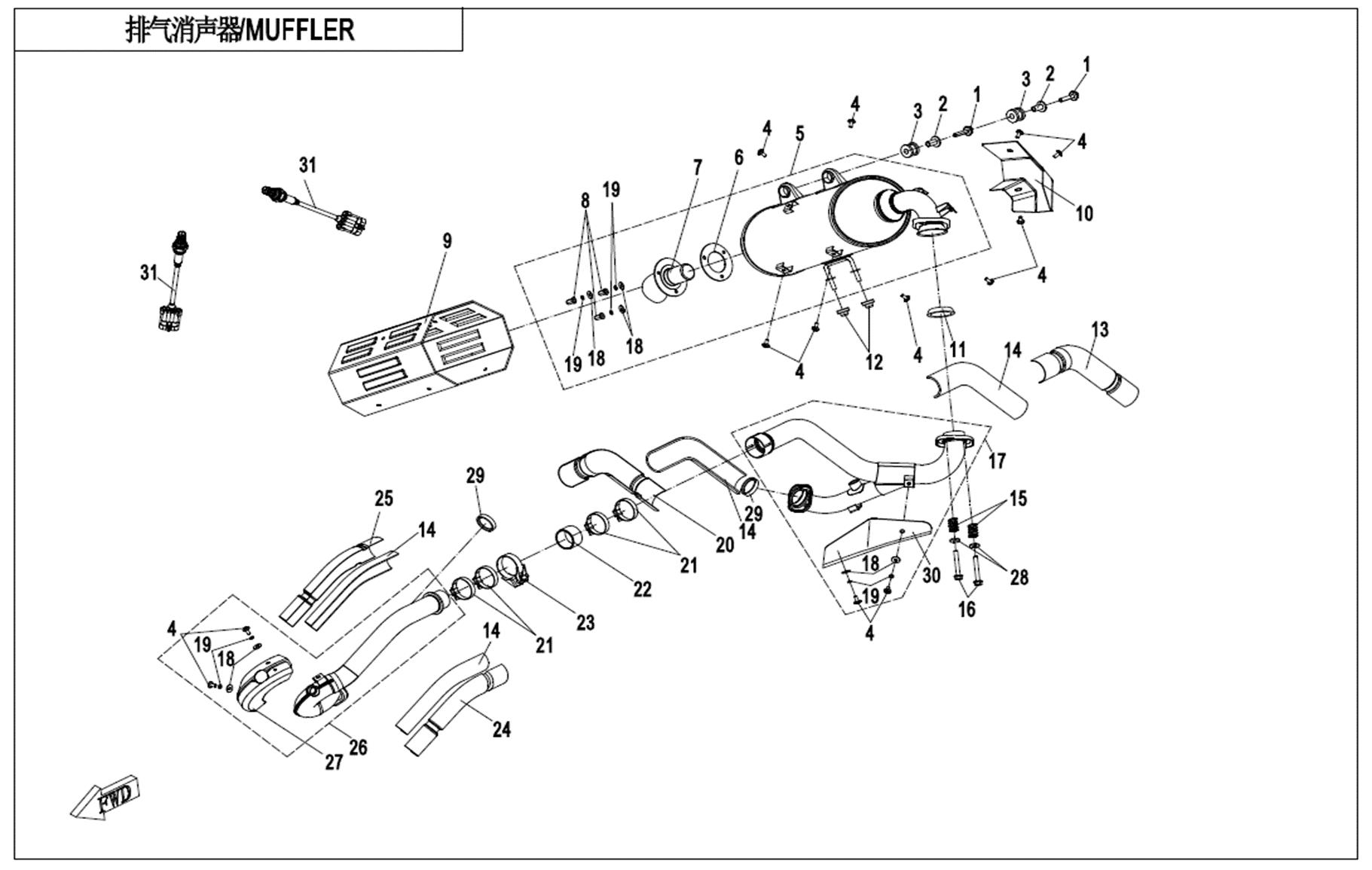 F02 - MUFFLER