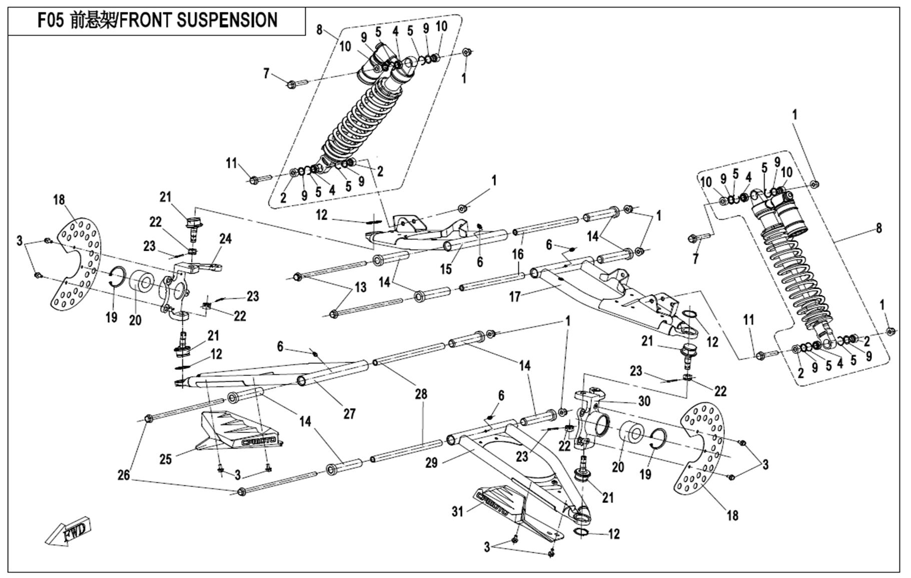 F05-A-V1 - FRONT SUSPENSION