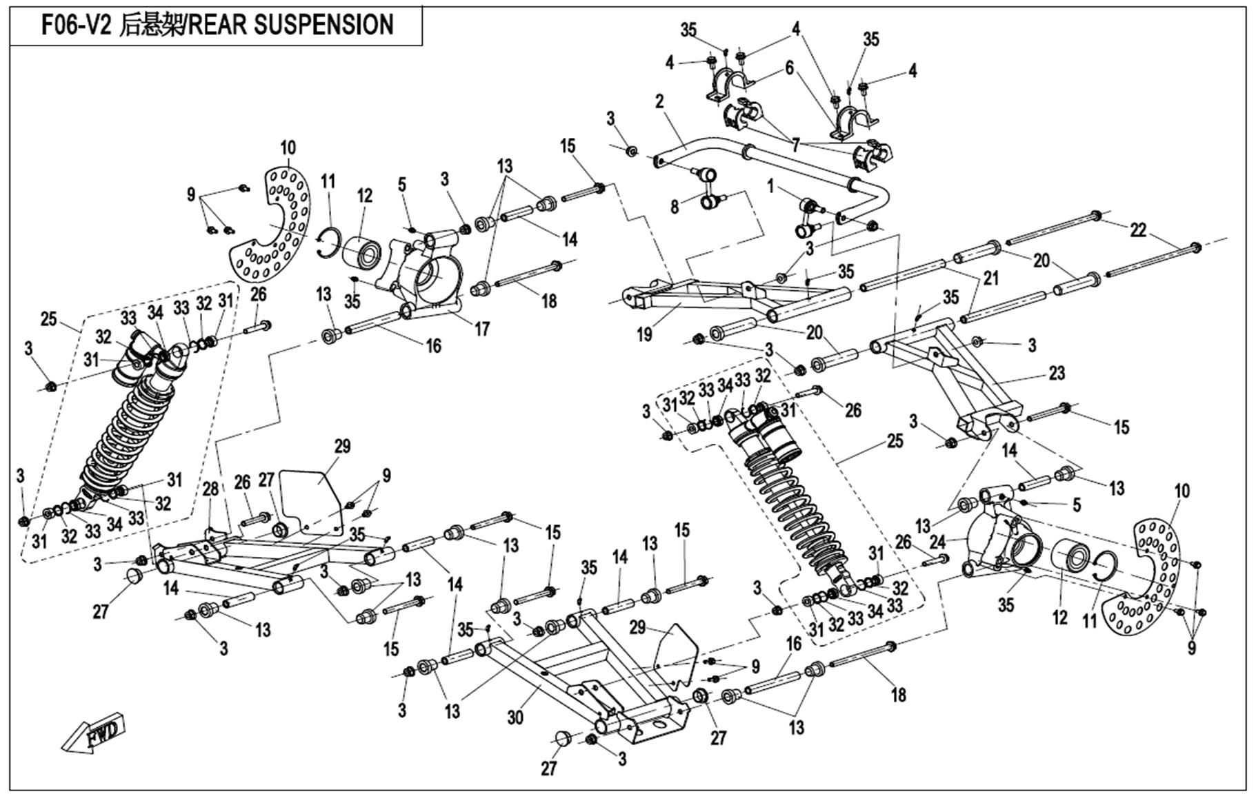 F06-A-V2 - REAR SUSPENSION