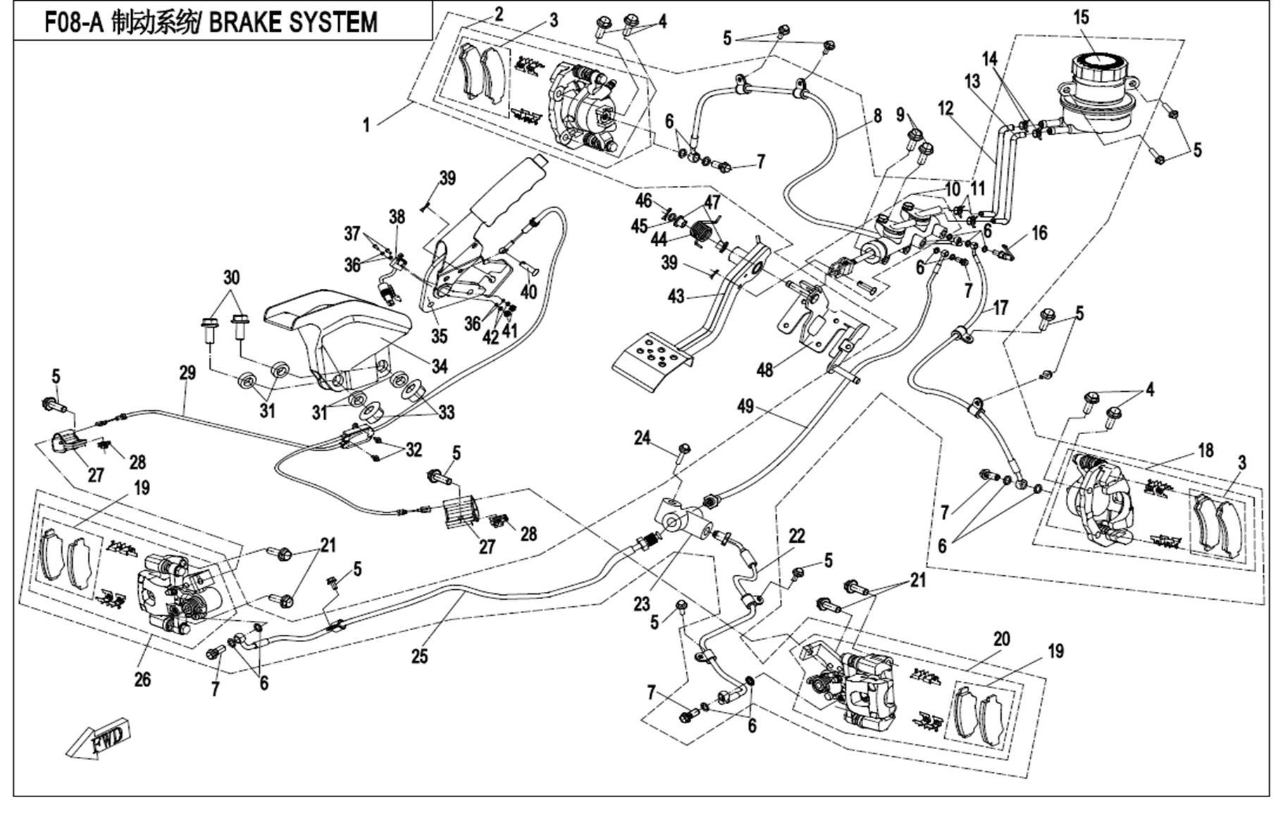 F08-A - BRAKE SYSTEM(SUMITOMO)
