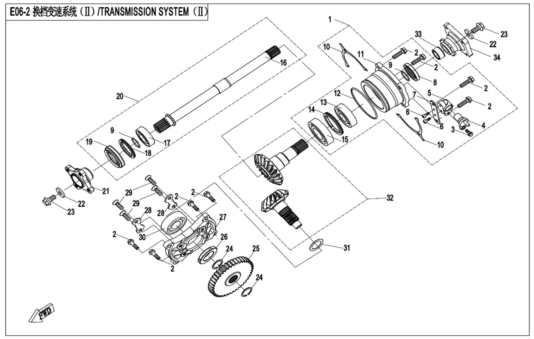 E06-2-V2 - TRANSMISSION SYSTEM(?)