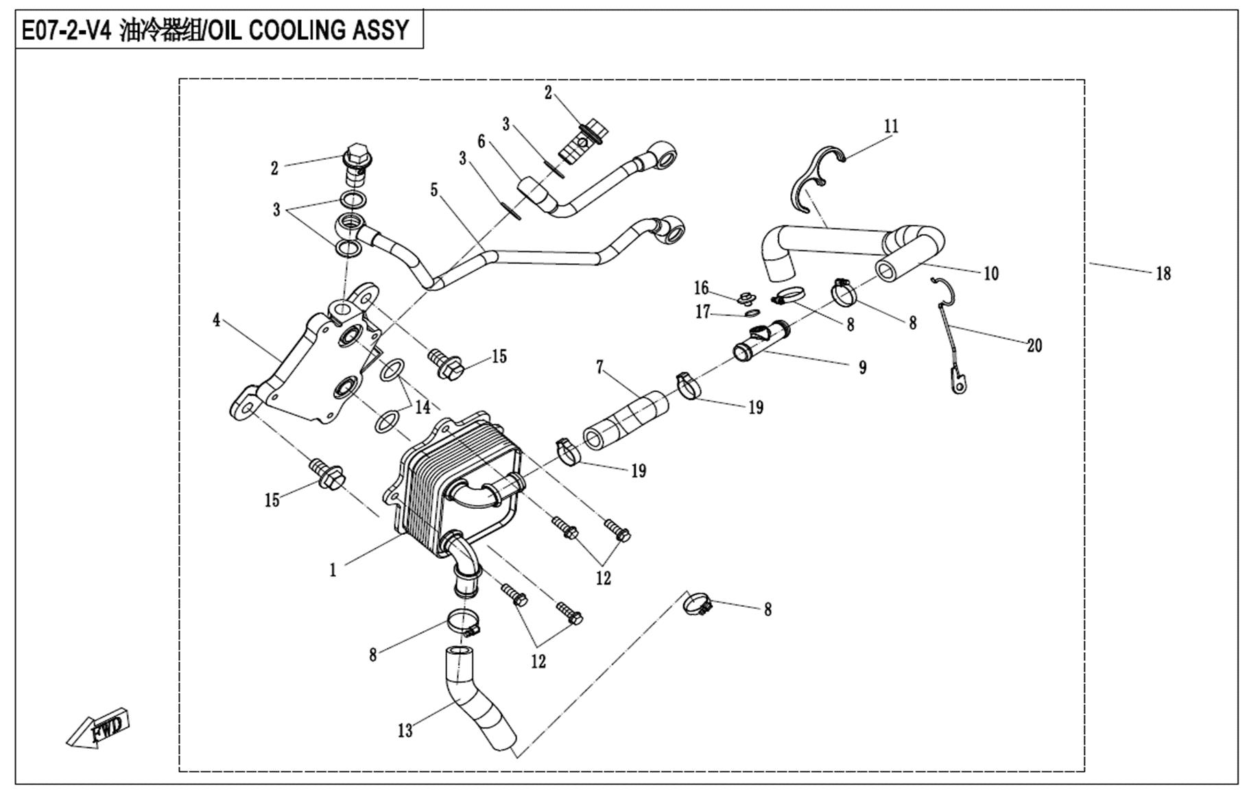 E07-2-V4 - OIL COOLING SYSTEM