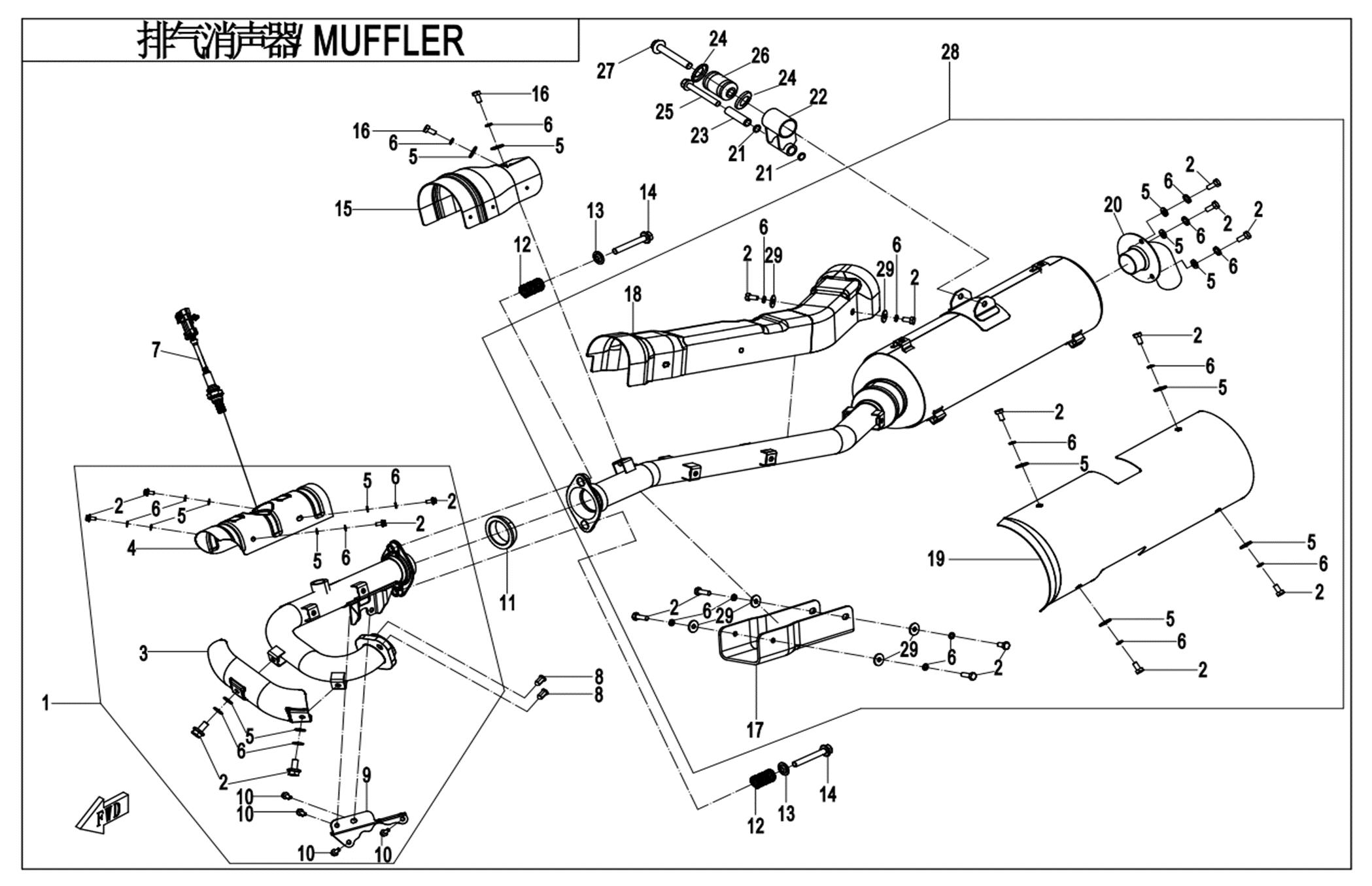 F02 - MUFFLER