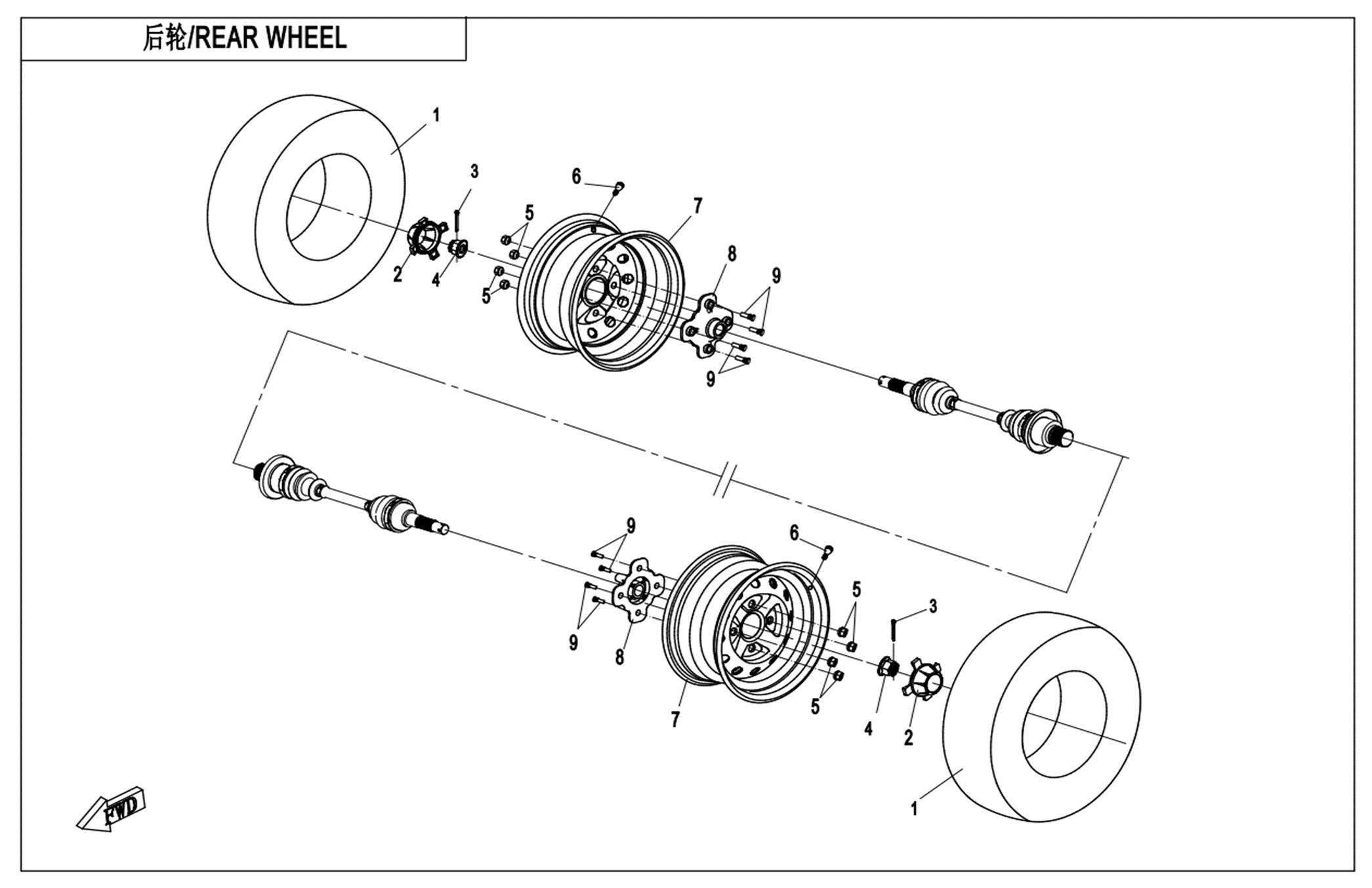 F11 - REAR WHEEL