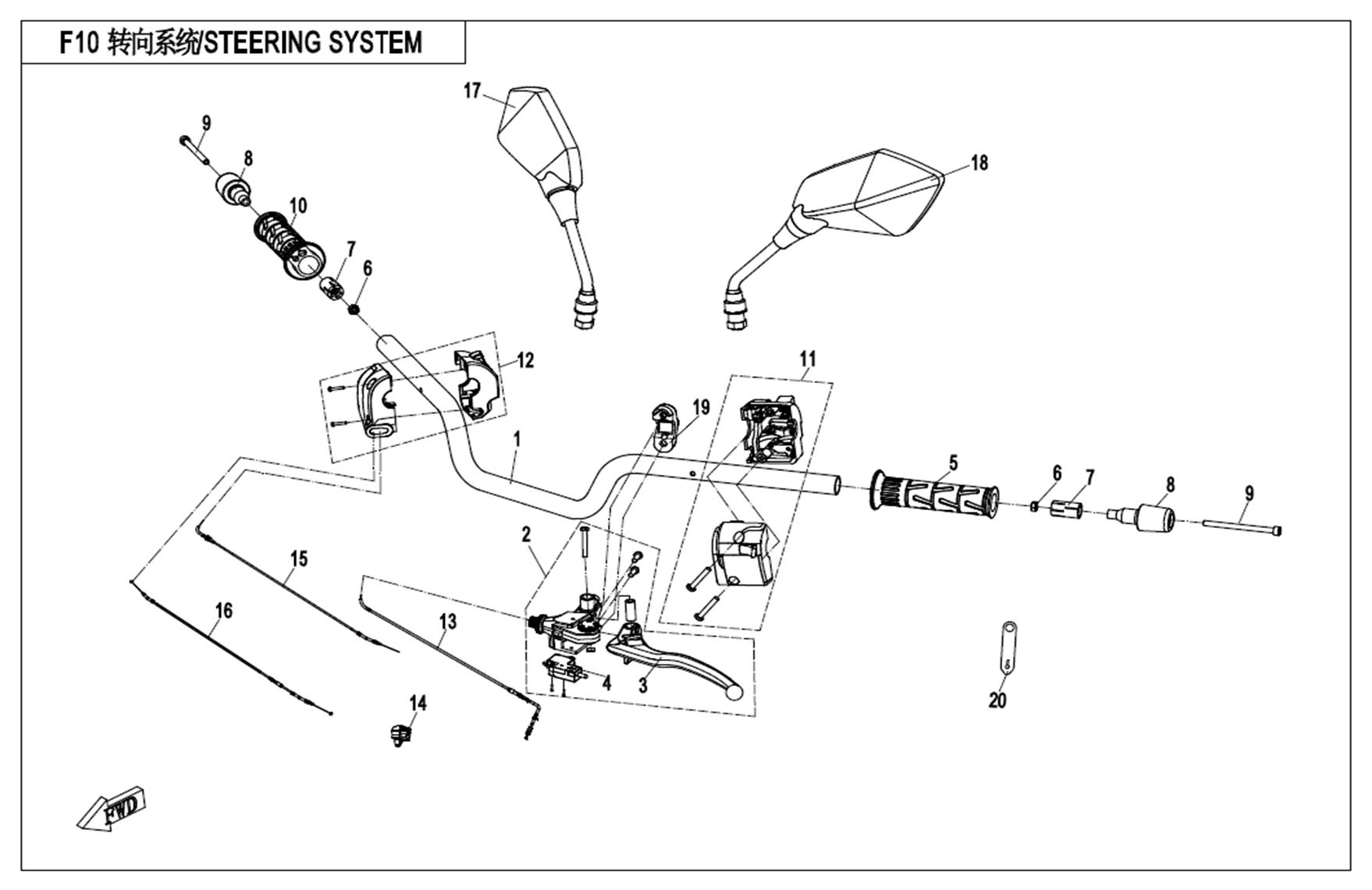 F10 - STEERING SYSTEM