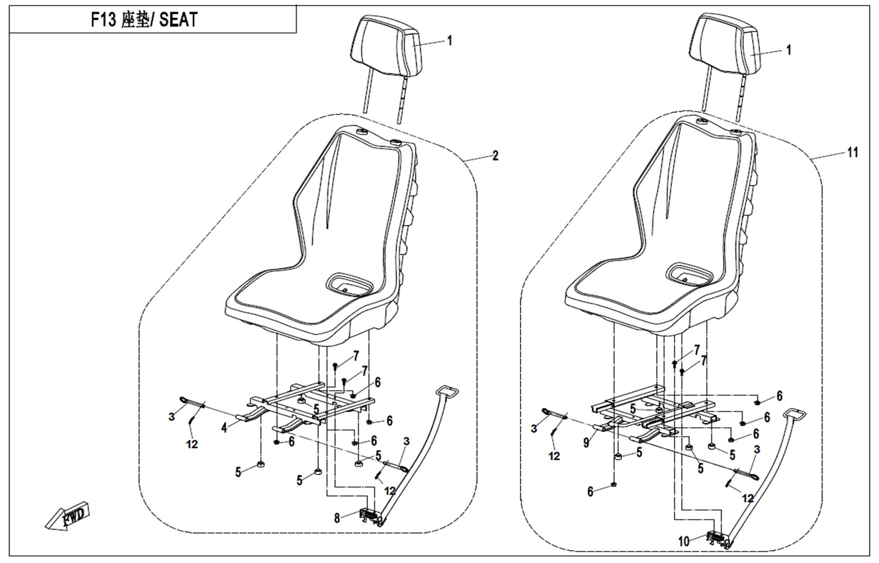 F13 - SEAT