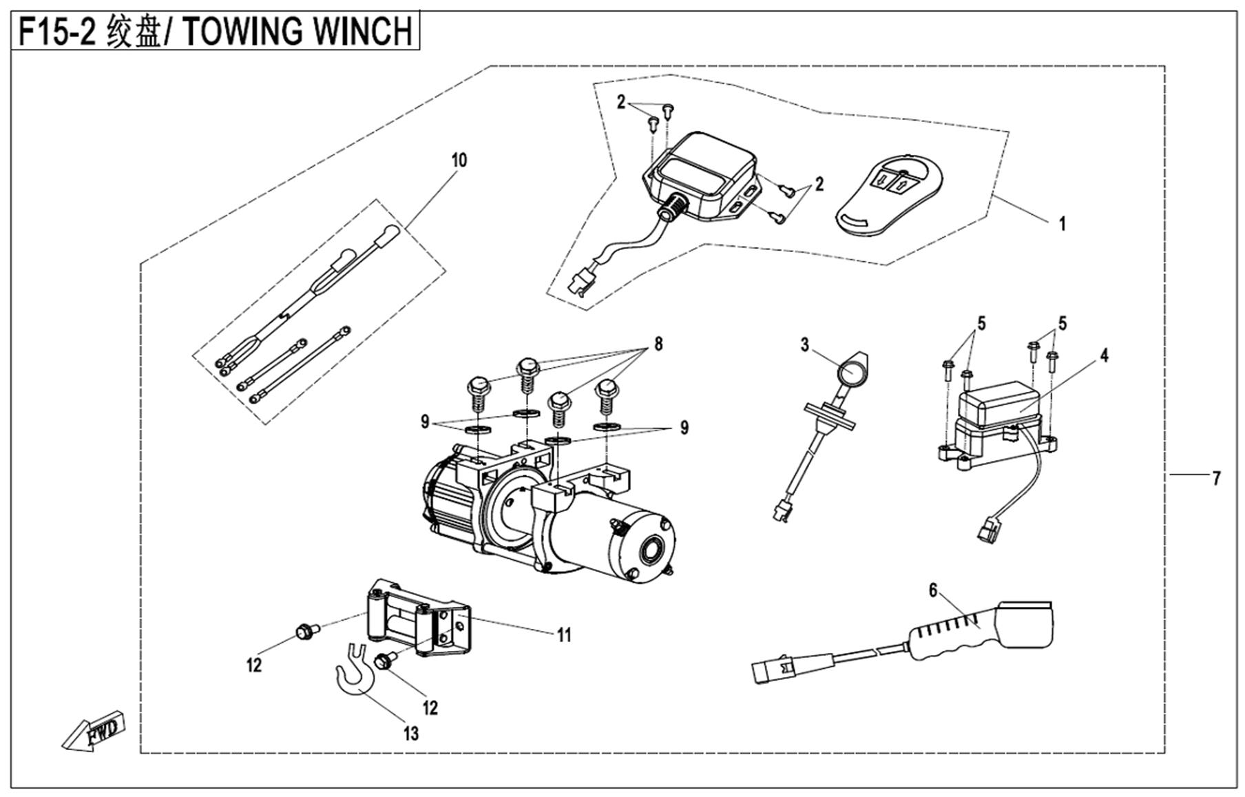 F15-2 - TOWING WINCH