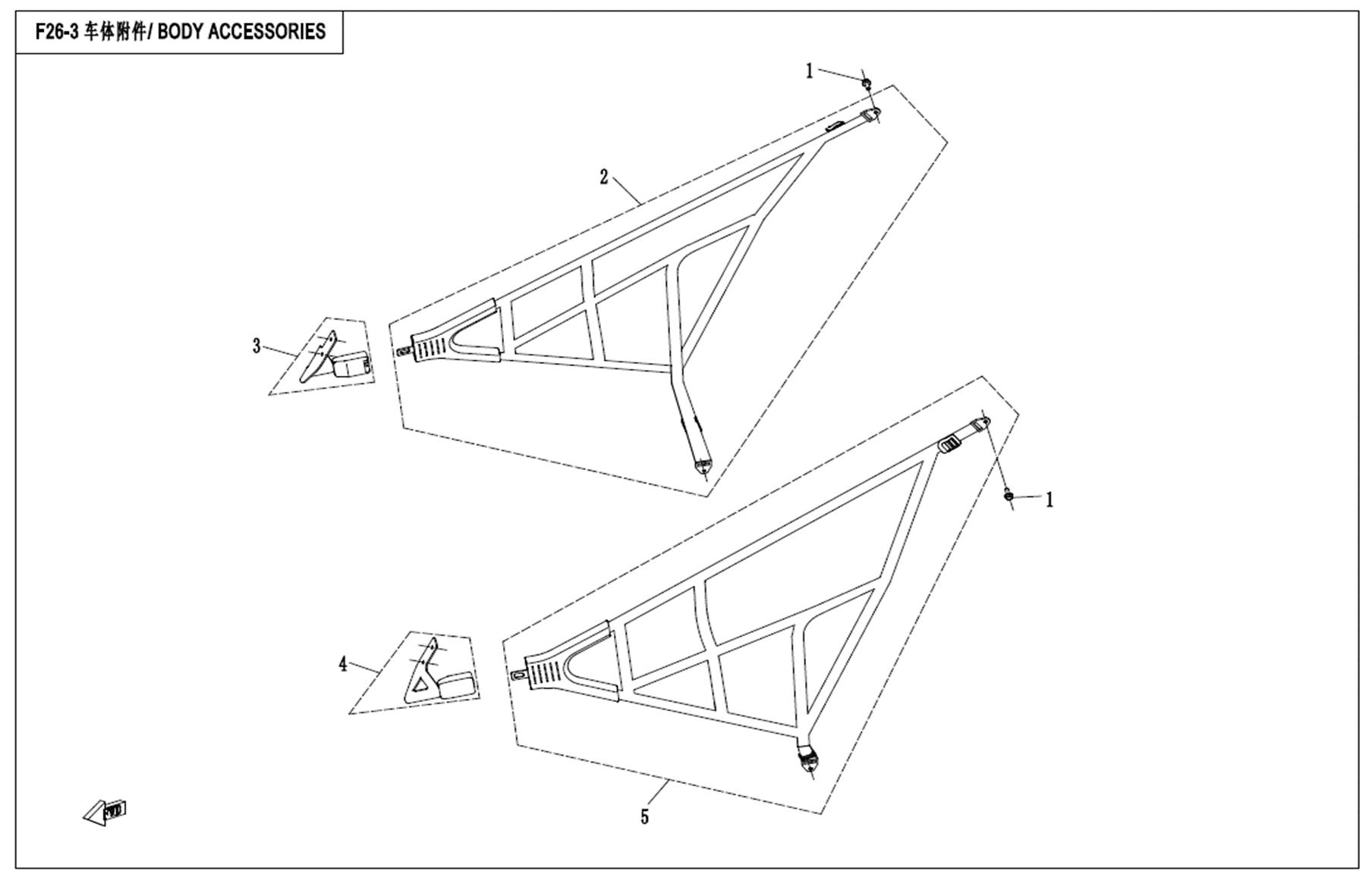F26-3 - BODY ACCESSORIES