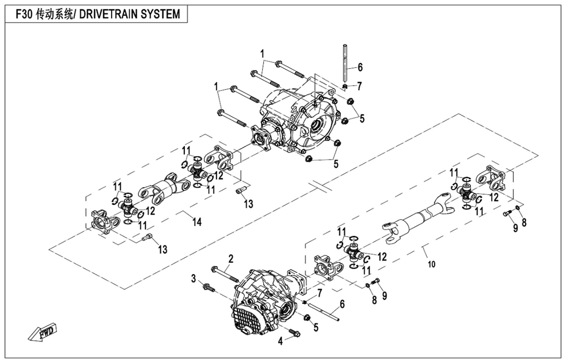 F30 - DRIVETRAIN SYSTEM