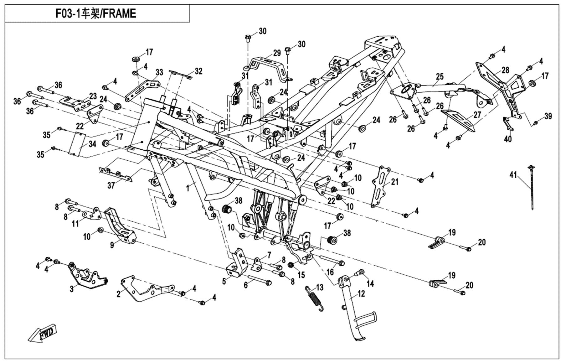 F03-1 - FRAME(ABS)