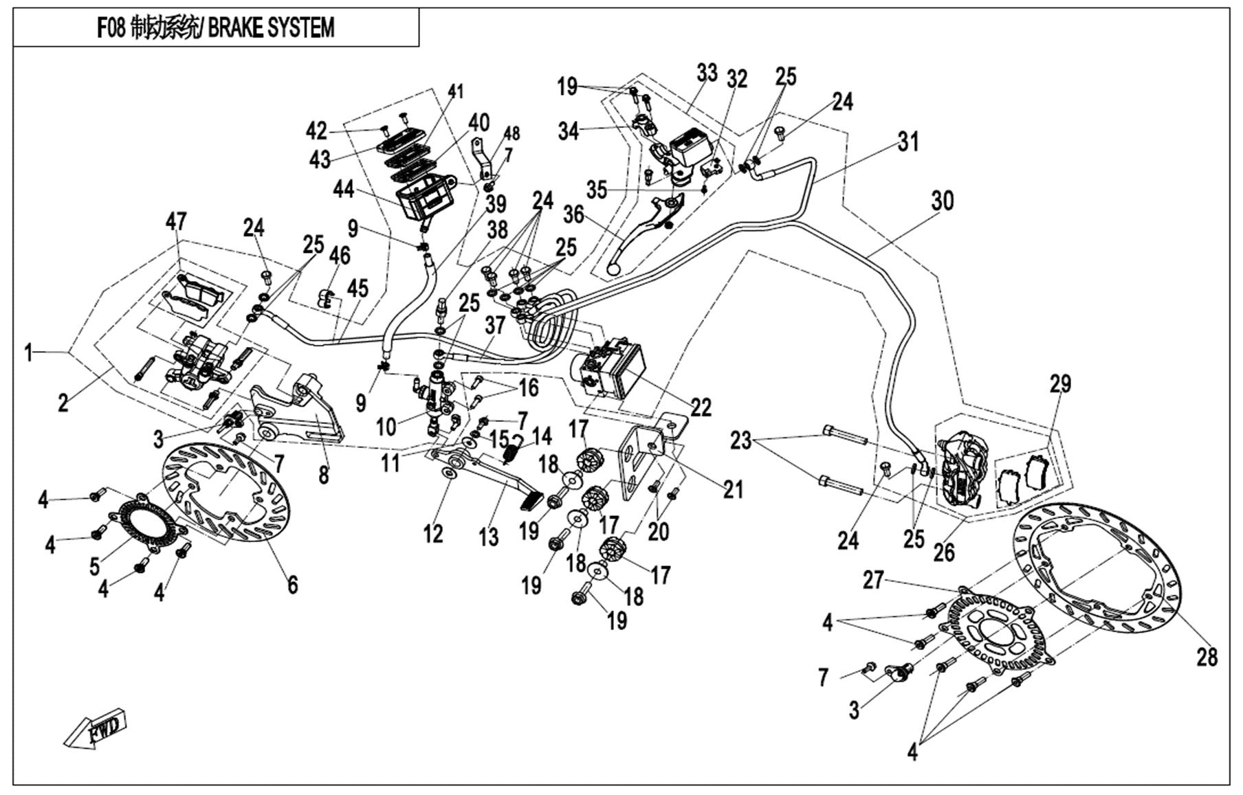 F08 - BRAKE SYSTEM
