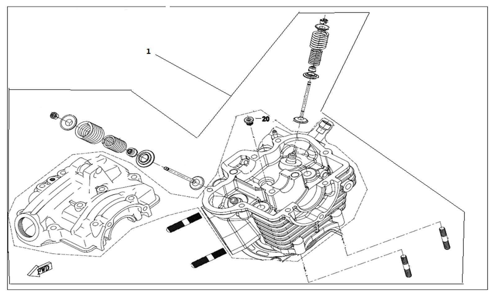 E20 - CYLINDER HEAD
