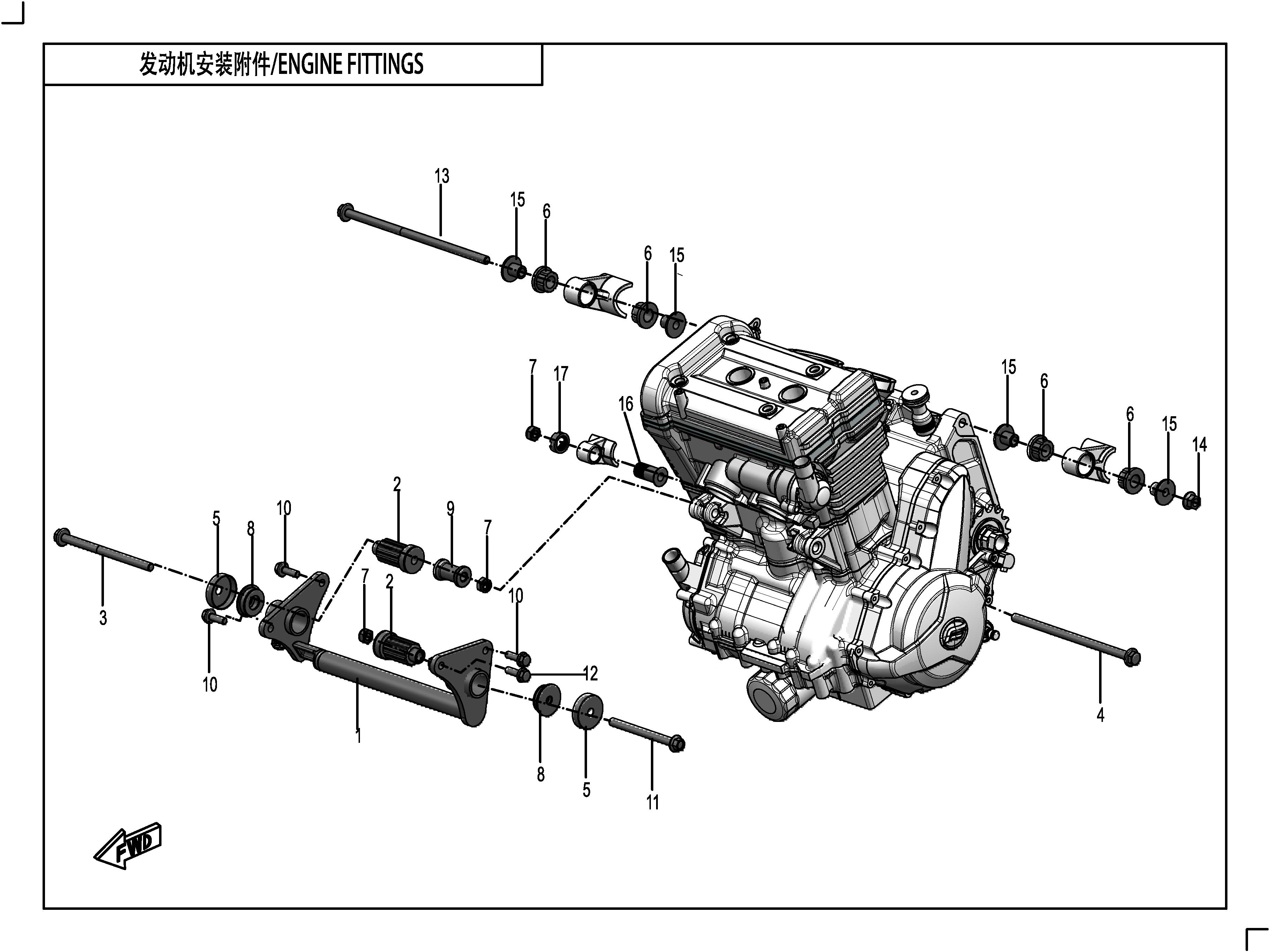 F00 - ENGINE FITTINGS