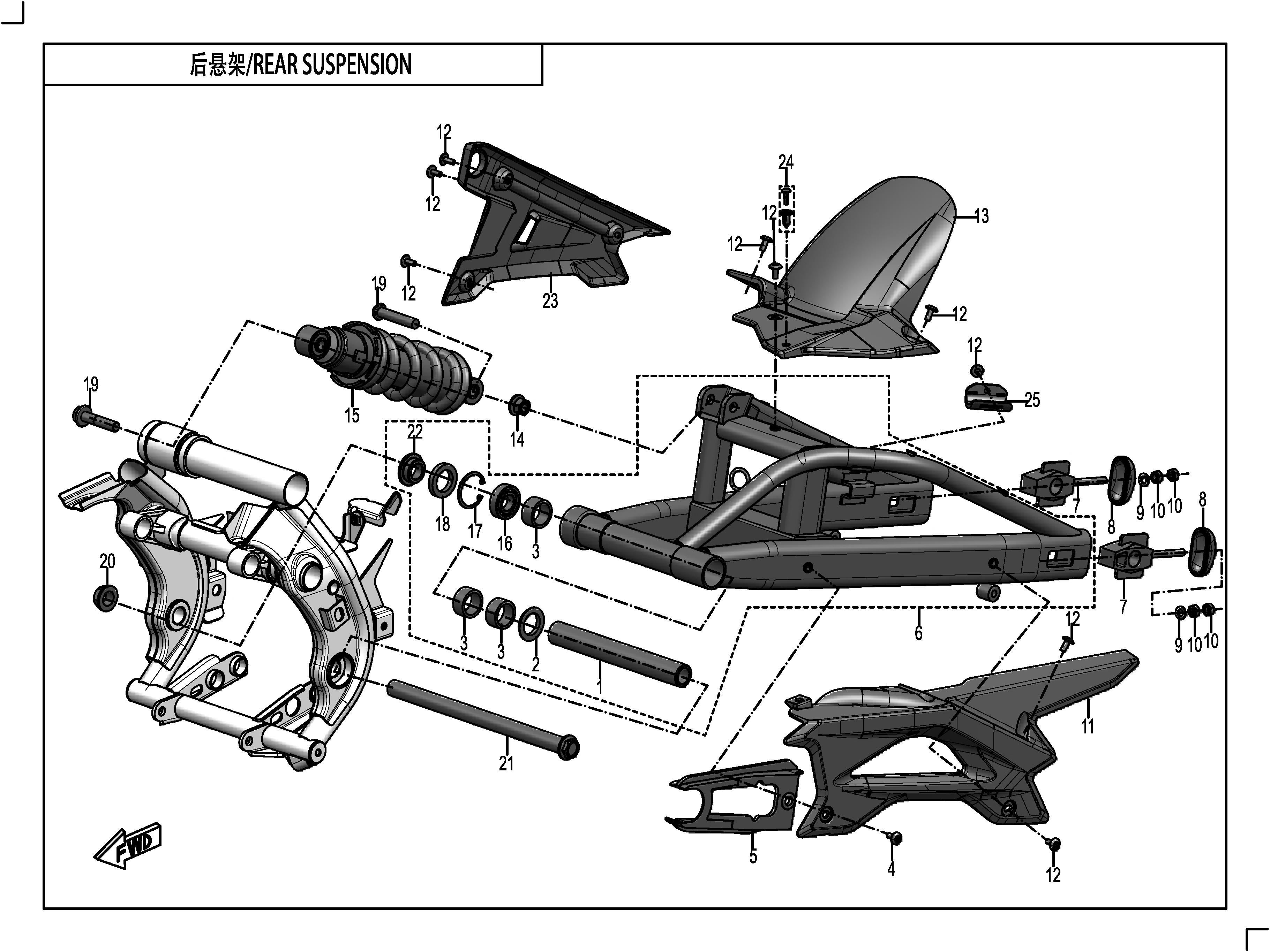 F06 - REAR SUSPENSION