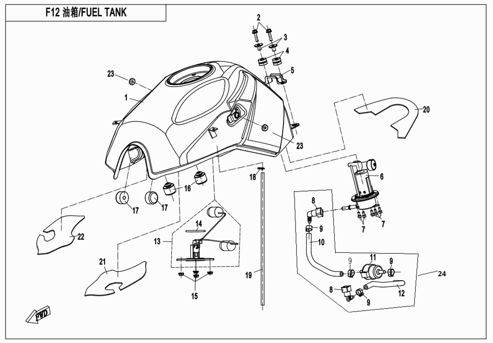 F12-V3 - FUEL TANK
