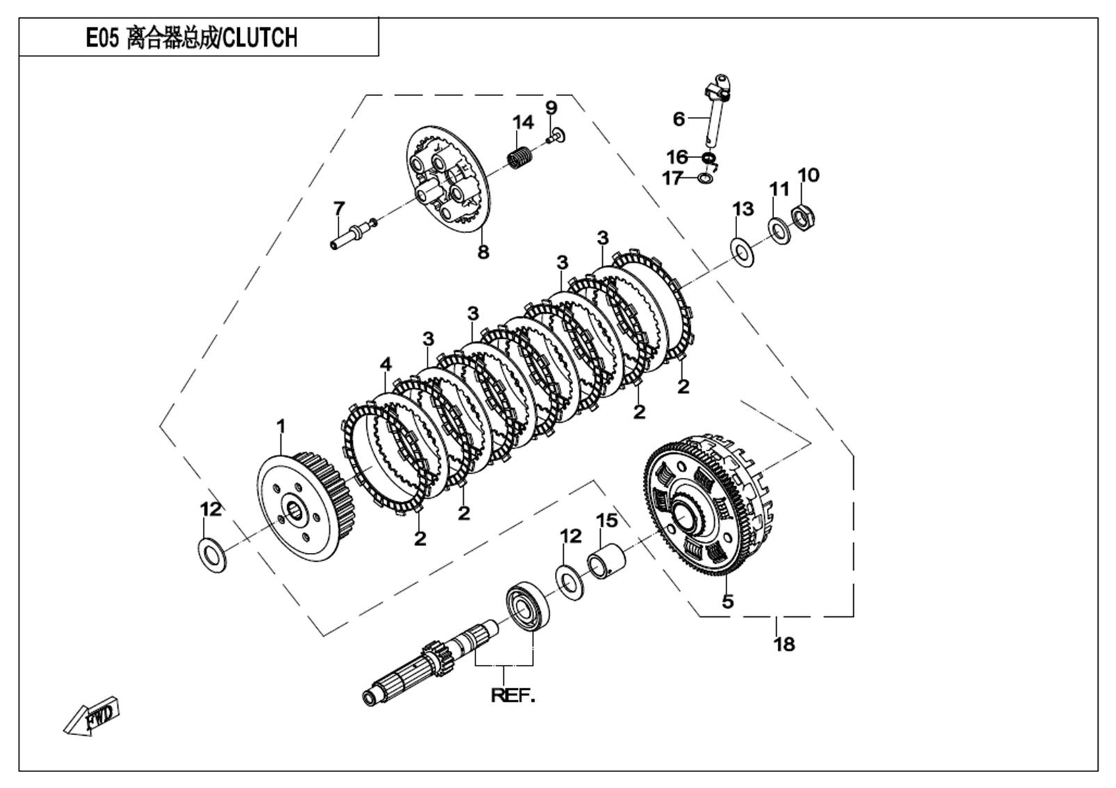 E05-A - CLUTCH