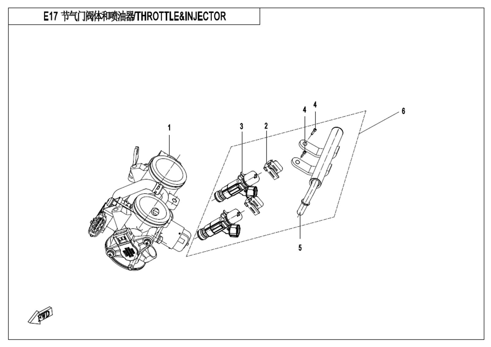 E17 - THROTTLE&INJECTOR