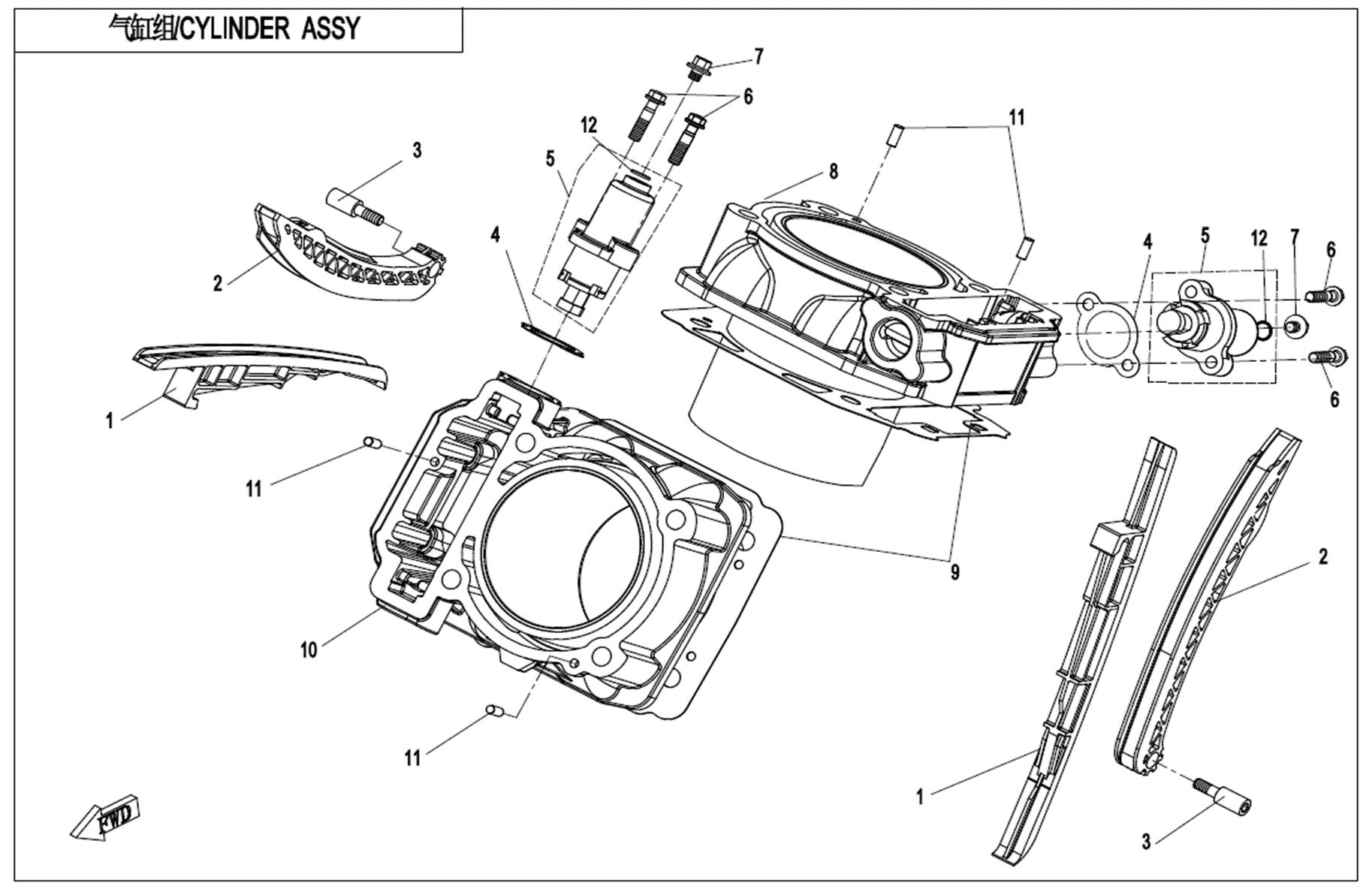 E02-3 - CYLINDER ASSY
