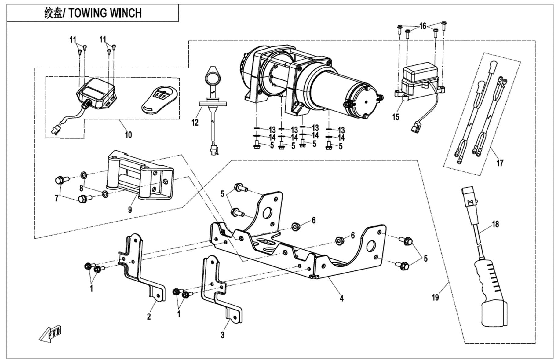 F15-2 - TOWING WINCH