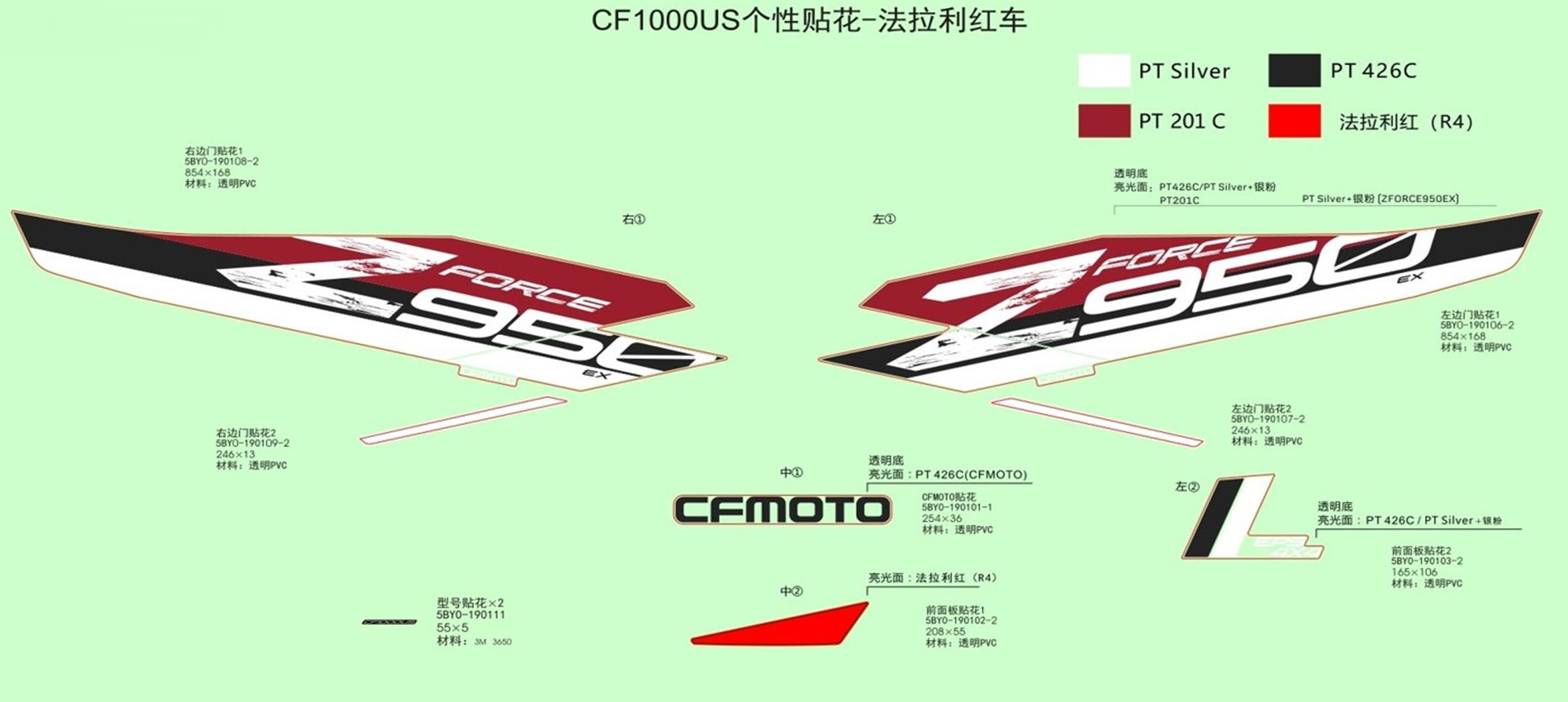 F19-1-F - DECAL,INTERNATIONAL(FOR FIRE RED CAR)