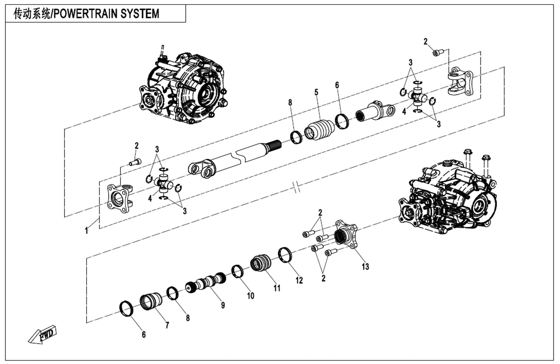 F30 - DRIVETRAIN SYSTEM