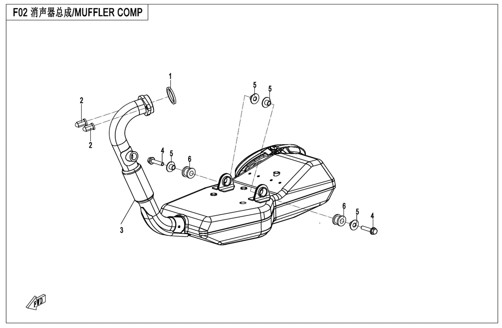 F02-A - MUFFLER