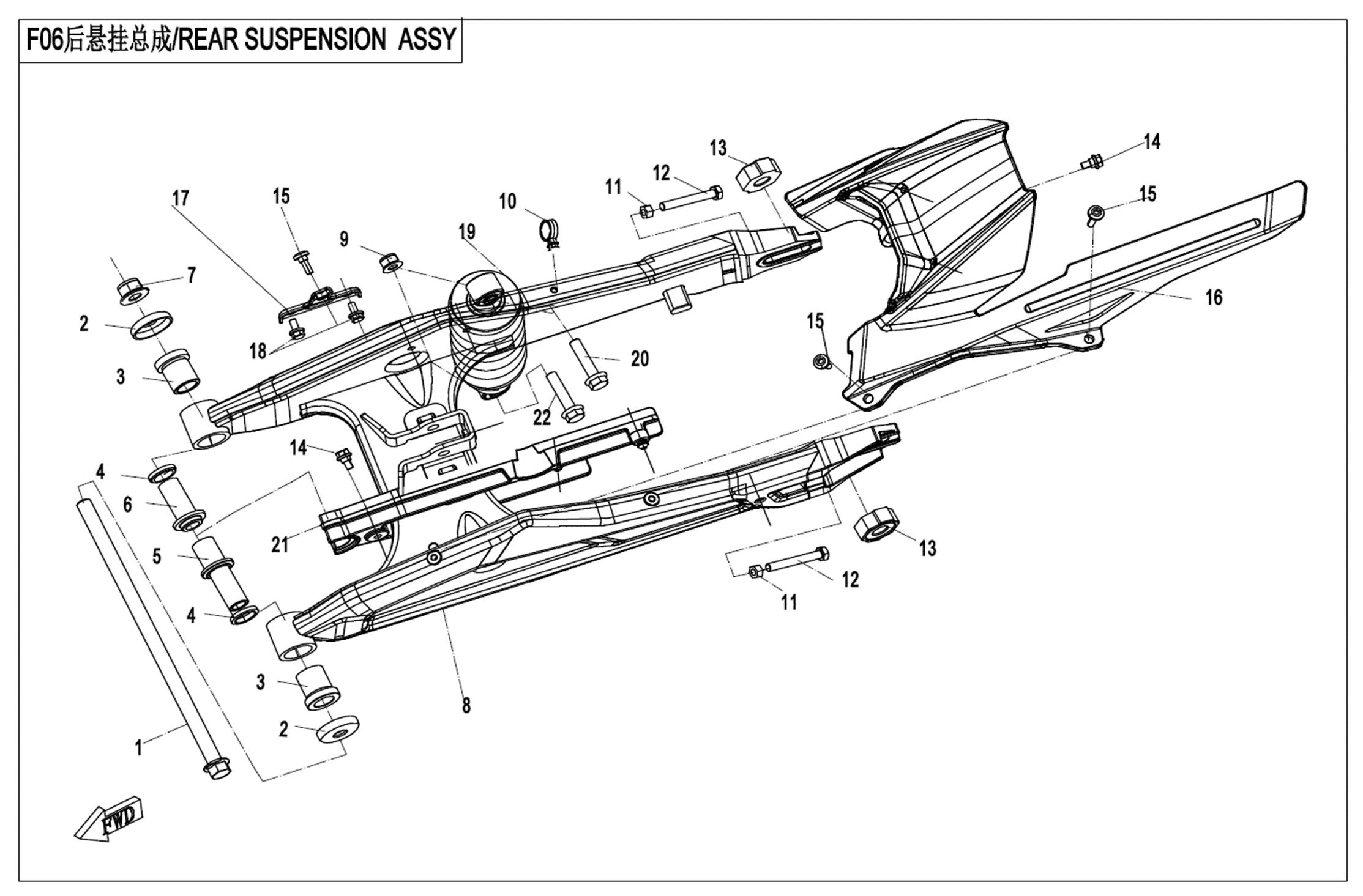 F06-B-V1 - REAR SUSPENSION(SHEET METAL)