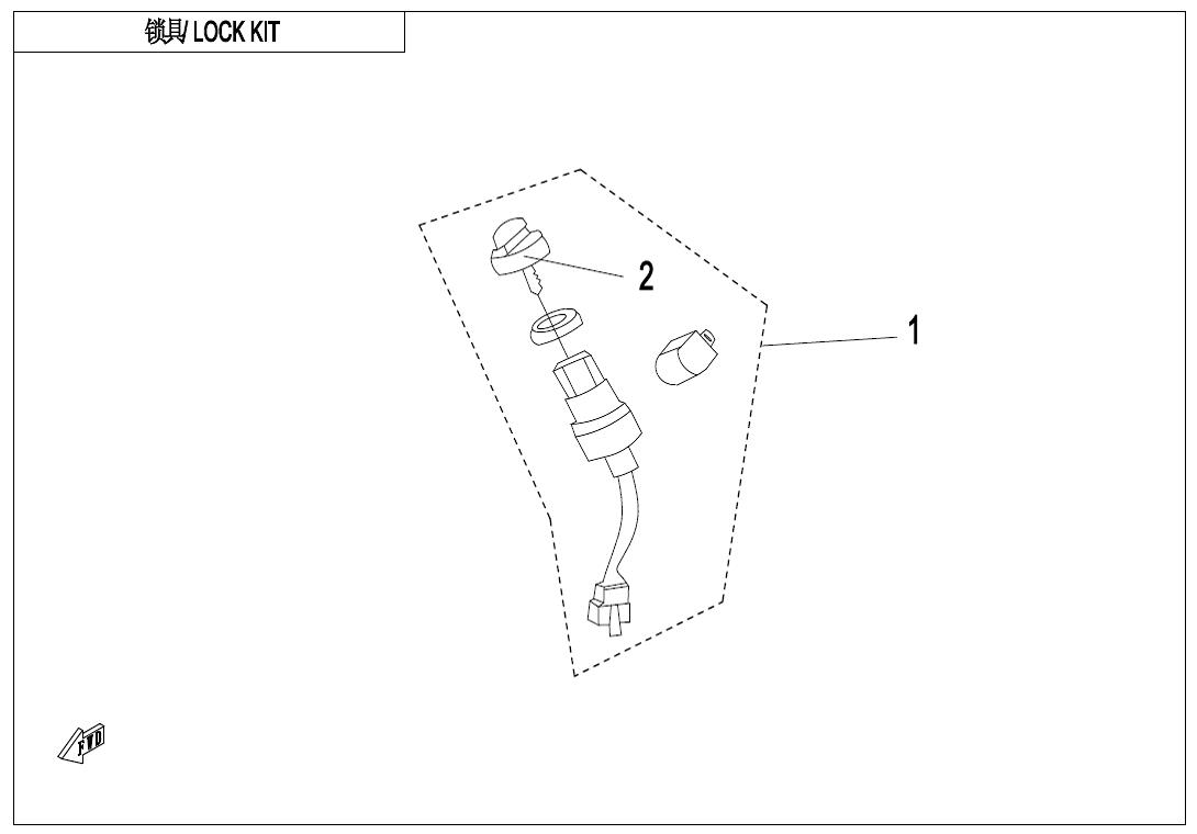 F01 - LOCK KIT