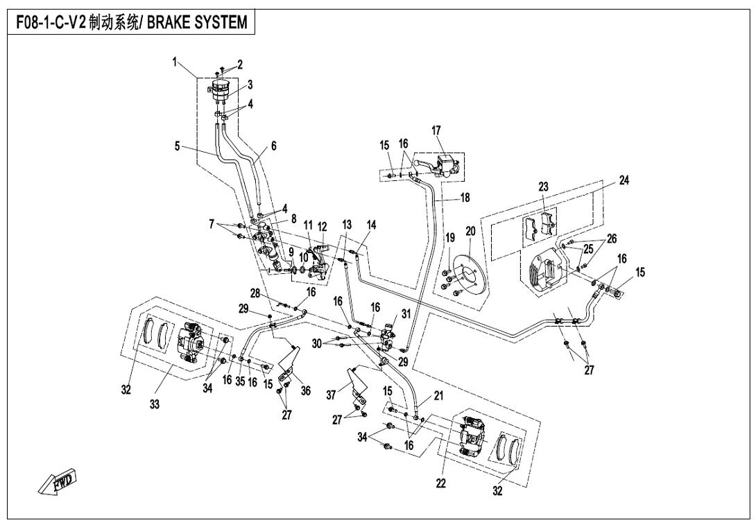 F08-1-C-V2 - BRAKE SYSTEM(EPA)