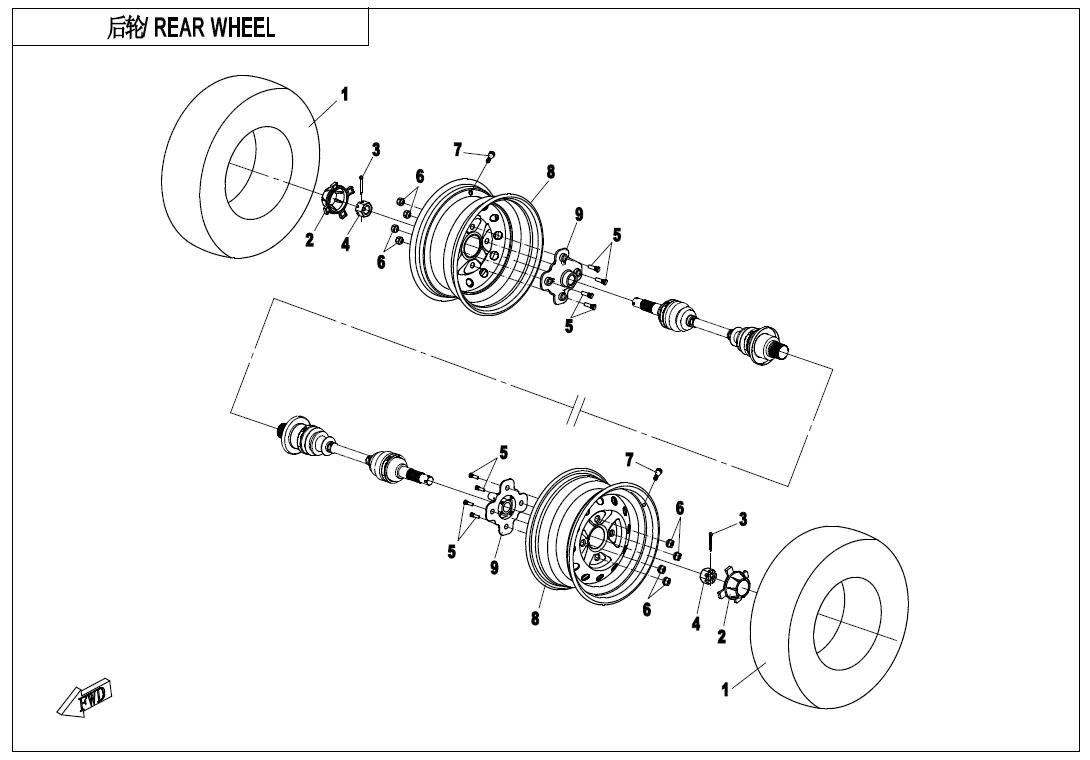 F11-A-V2 - REAR WHEEL(EURO)