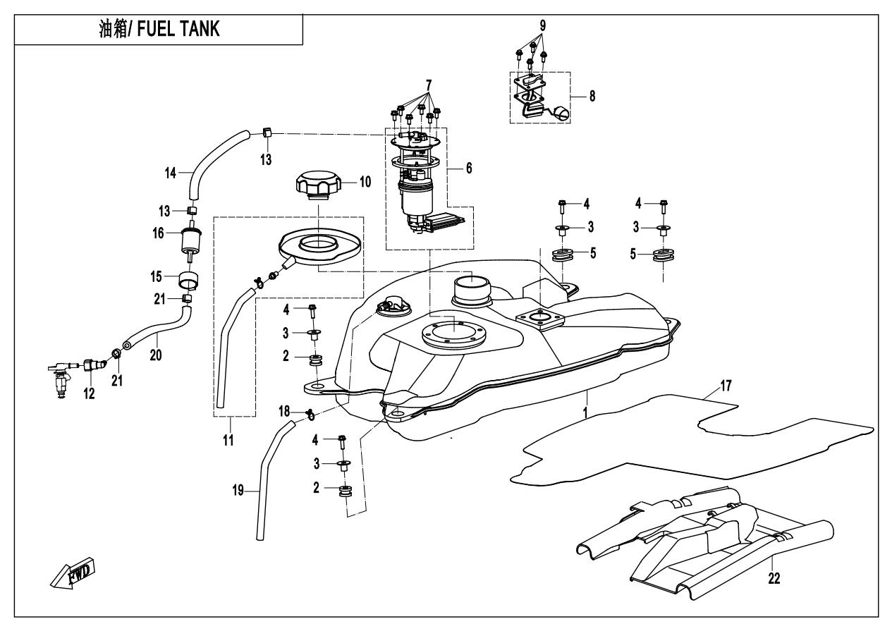 F12-V1 - FUEL TANK