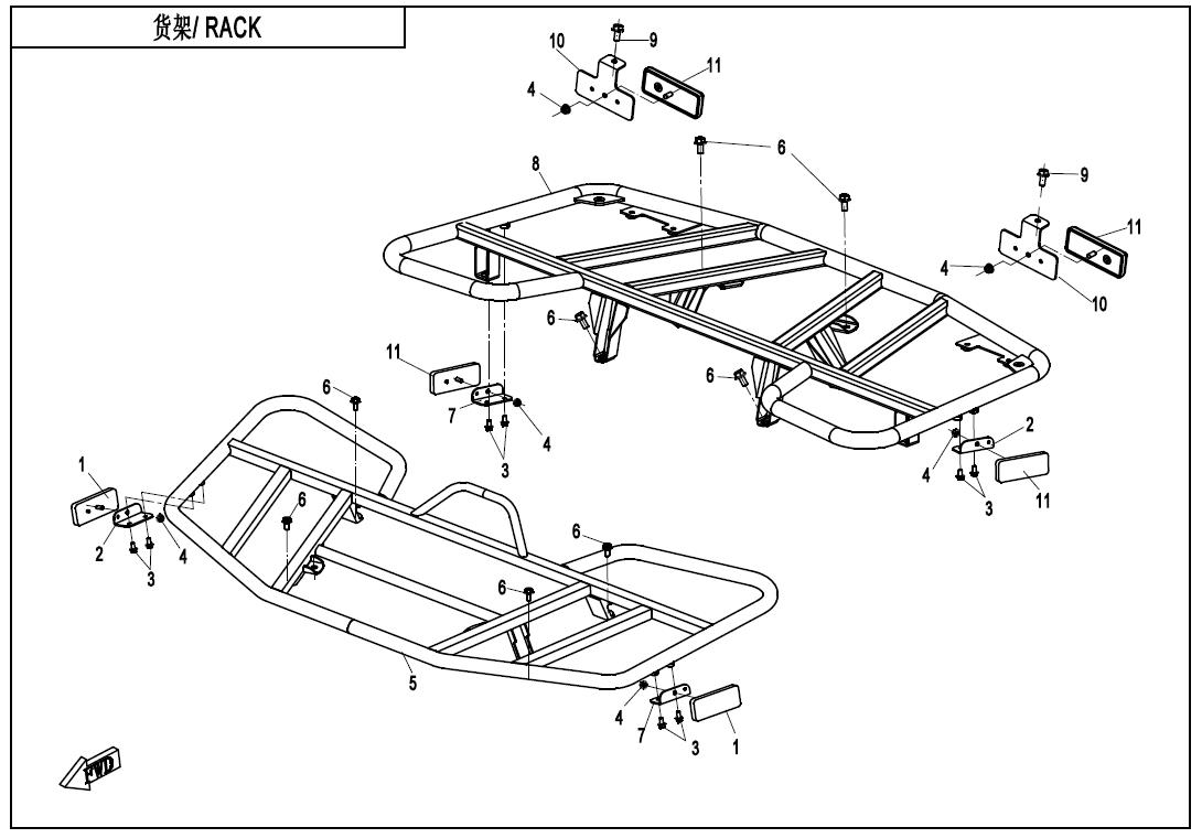 F14-B-V2 - RACK(STEEL)