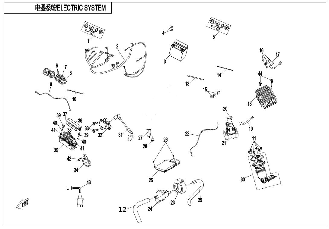 F15-1-A-V2 - ELECTRIC SYSTEM(EURO)