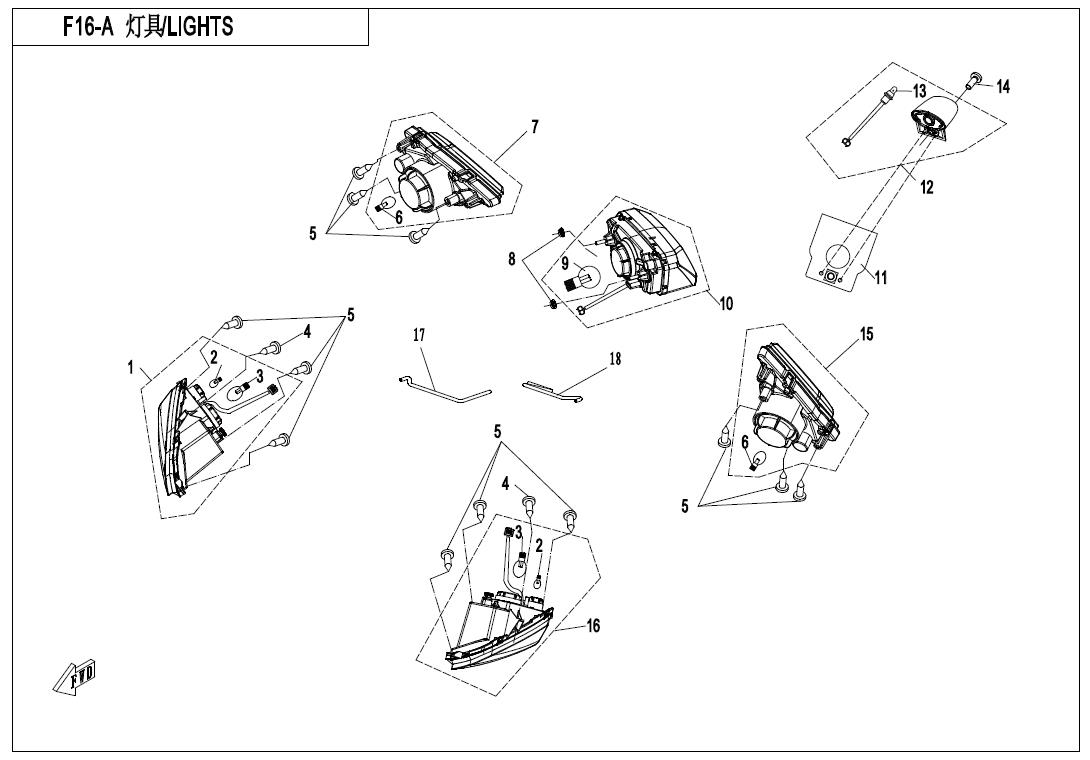 F16-A - LIGHTS(EURO)