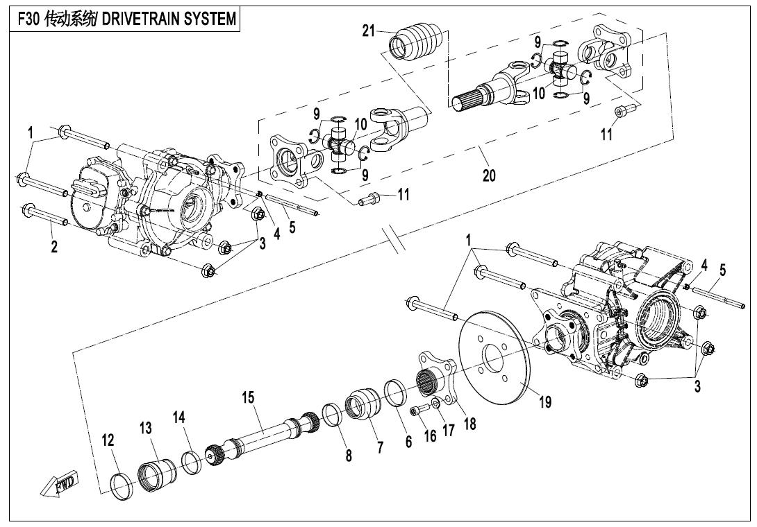 F30 - DRIVETRAIN SYSTEM