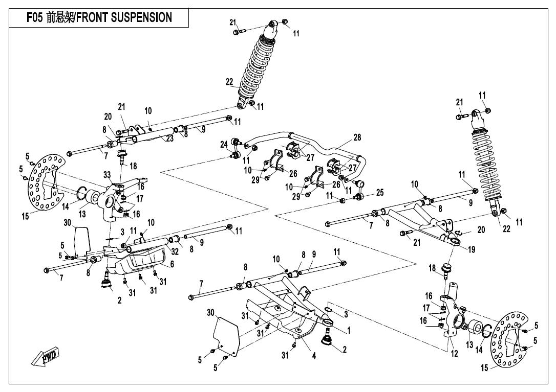 F05 - FRONT SUSPENSION