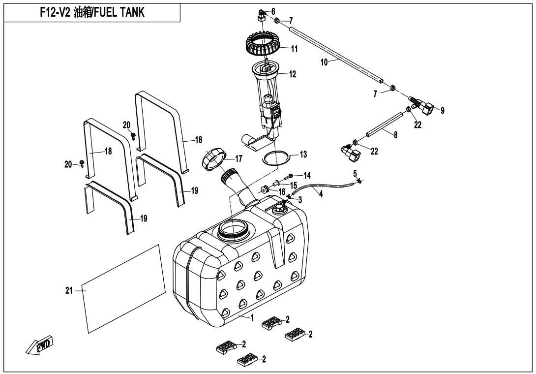 F12-V2 - FUEL TANK