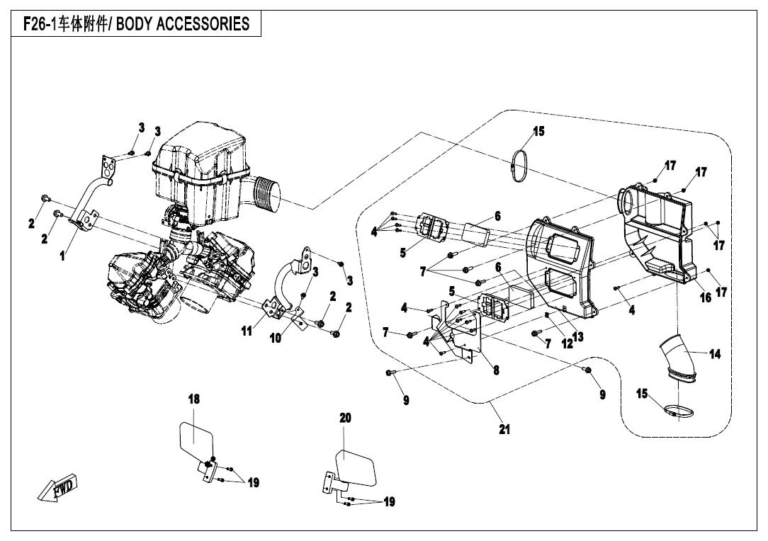 F26-1 - BODY ACCESSORIES