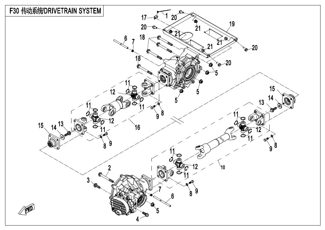 F30 - DRIVETRAIN SYSTEM