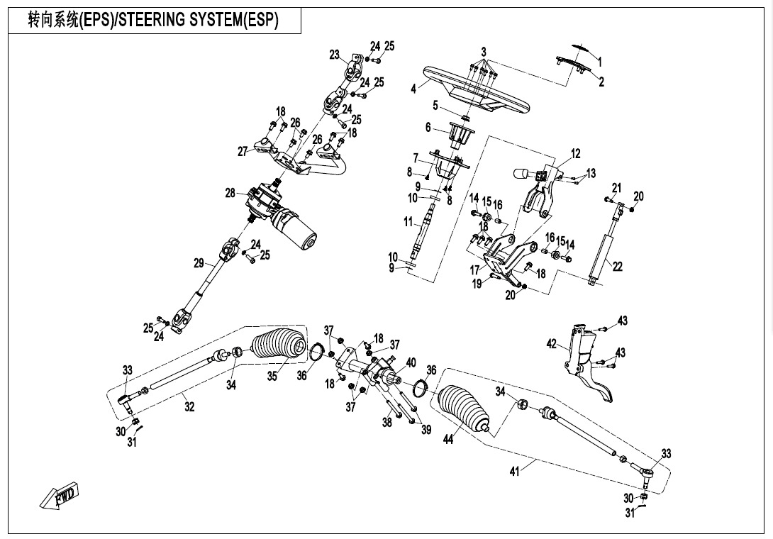 F10 - STEERING SYSTEM(EPS)