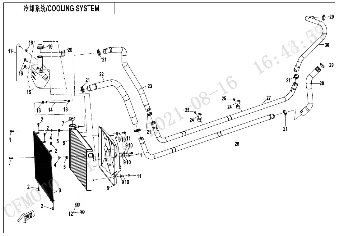 F18-V2 - COOLING SYSTEM