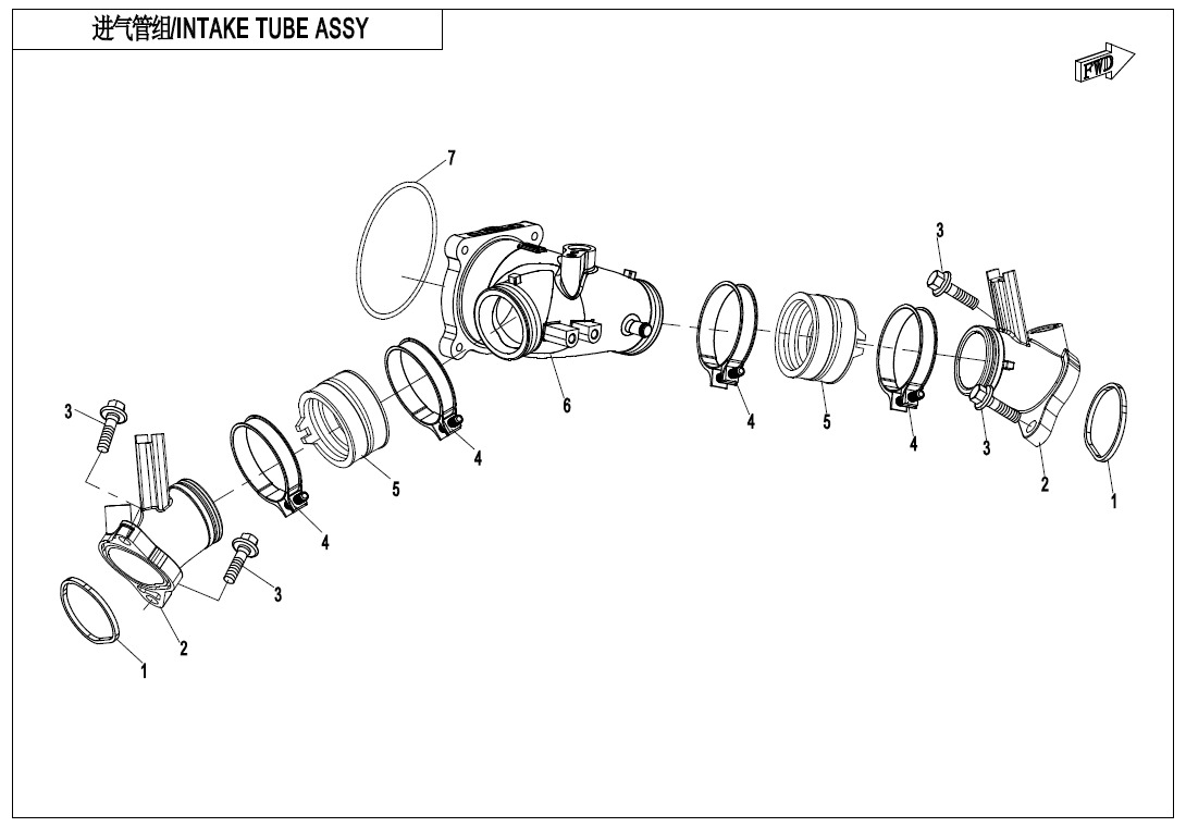 E02-5 - INTAKE MANIFOLD ASSY.